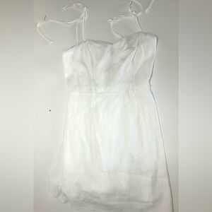 Francesca's Collections White Mini Dress